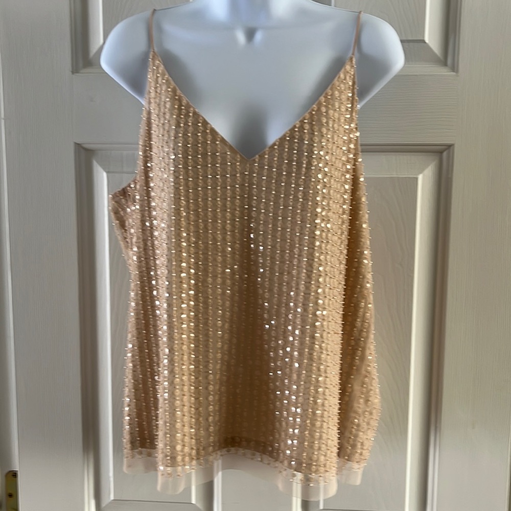 H&M beaded tank